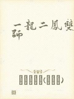 一龙二凤双飞老师