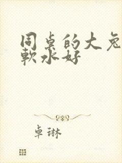 同桌的大兔子好软水好