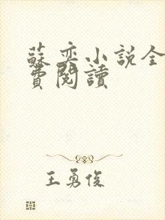 苏奕小说全文免费阅读