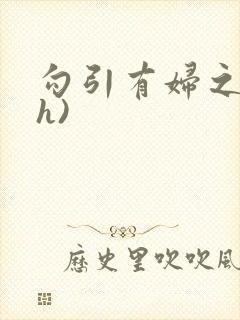 勾引有妇之夫(h)