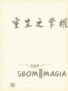 重生之掌权天下