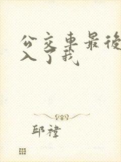 公交车最后一排入了我