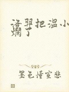 洛羿把温小辉做烂了