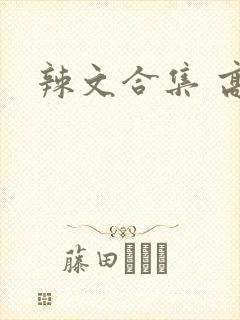 辣文合集 高h