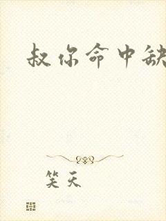 叔你命中缺我