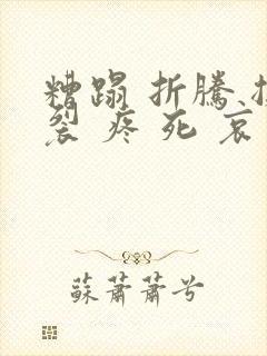 糟蹋 折腾 撕裂 疼 死 哀求