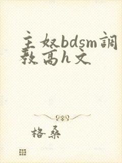 主奴bdsm调教高h文