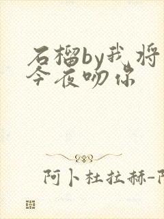 石榴by我将在今夜吻你
