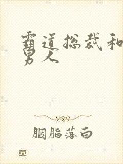霸道总裁和他的男人
