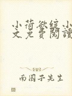 小荷欲绽小说全文免费阅读笔趣阁