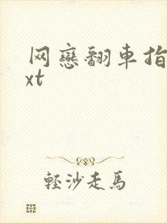 网恋翻车指南txt