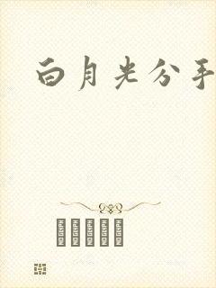 白月光分手日常