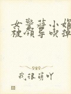 女警蒋小娟的奶被领导吃掉了