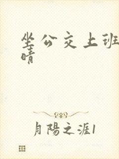 坐公交上班的苏晴