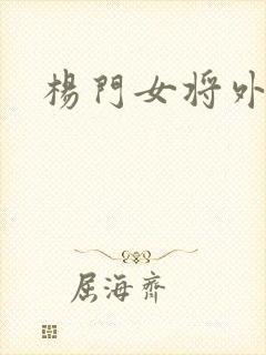 杨门女将外传