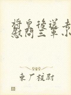 将皇后送去军营慰问三军小说