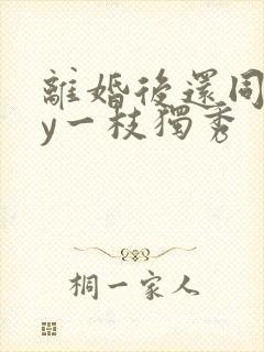 离婚后还同居by一枝独秀