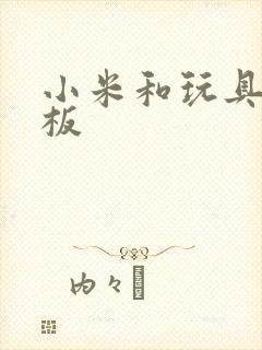 小米和玩具店老板