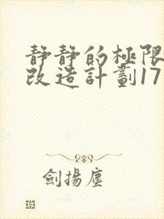 静静的极限自我改造计划17