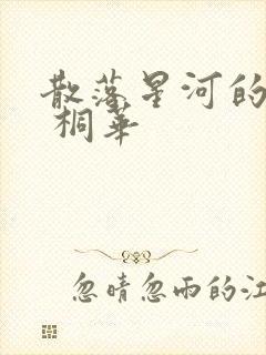 散落星河的记忆 桐华