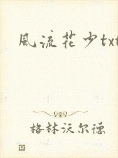 风流花少txt