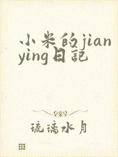 小米的jianying日记