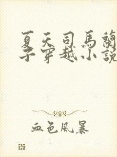 夏天司马兰九皇子穿越小说笔趣阁