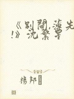 《别闹,薄先生!》沈繁星