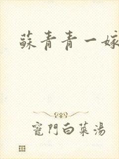 苏青青一嫁三夫