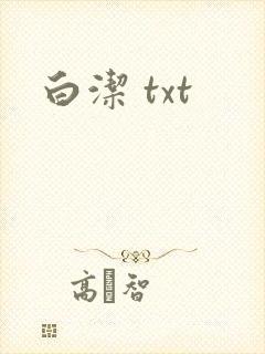白洁 txt