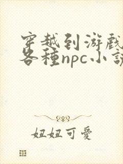 穿越到游戏里和各种npc小说