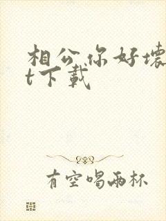 相公你好坏txt下载