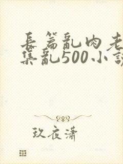 长篇乱肉老师合集乱500小说