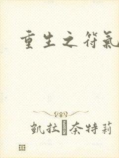 重生之符气冲天