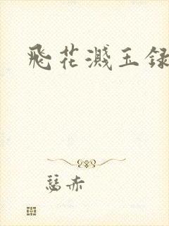 飞花溅玉录