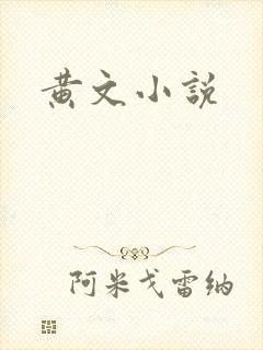 黄文小说