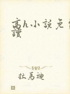 高h小说免费阅读