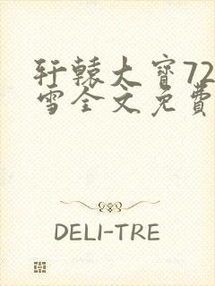 轩辕大宝720雪全文免费阅读