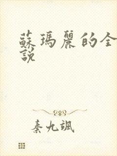 苏玛丽的全部小说