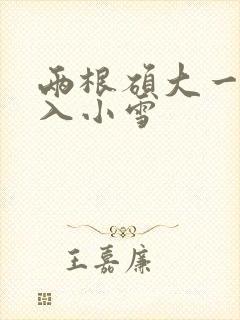 两根硕大一起挤入小雪