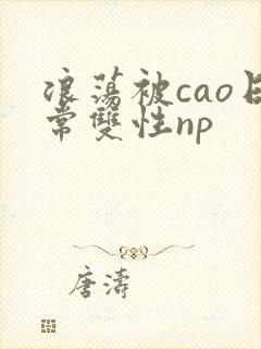 浪荡被cao日常双性np