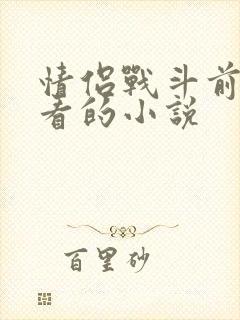 情侣战斗前适合看的小说