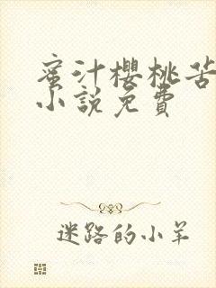 蜜汁樱桃苦咖啡小说免费