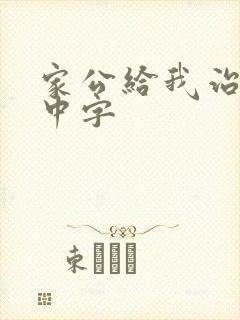 家公给我治疗5中字