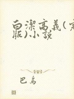 白洁高义(完整版)小说