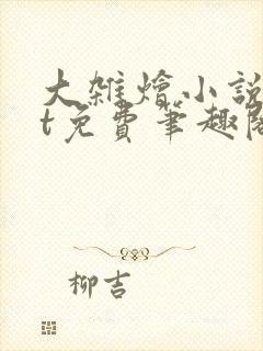 大杂烩小说txt免费笔趣阁