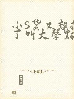 小S货又想挨C了叫大声点小