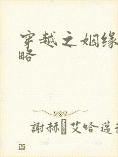 穿越之姻缘劫攻略