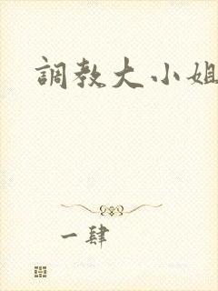 调教大小姐