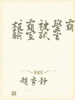 校霸被学霸压实验室试管